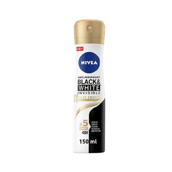 Picture of Nivea Deodrant Black & White Silky Smooth 150ml