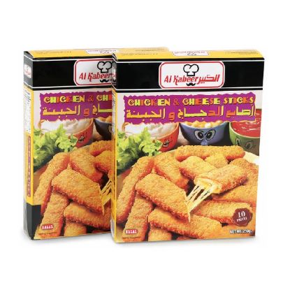 Picture of Al Kabeer Frozen Chicken & Cheese Sticks 250gm