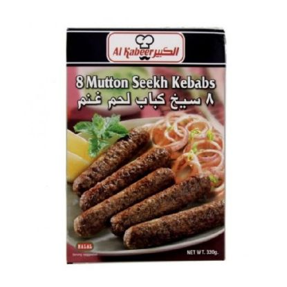 Picture of Al Kabeer Frozen 8 Mutton Seekh Kabab 320gm