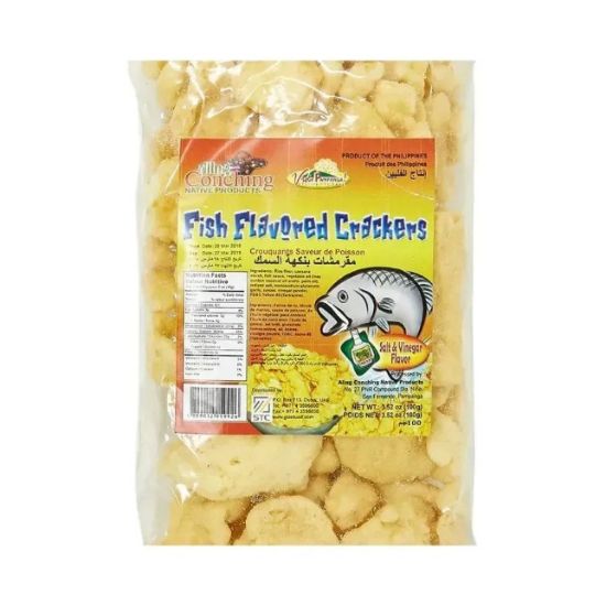 Picture of Aling Conching Fish Flavored Crackers Salt & Vinegar 100gm