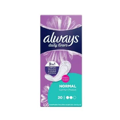 Picture of Always Daily Liner Fresh Scent Comfort Protect Normal 20's