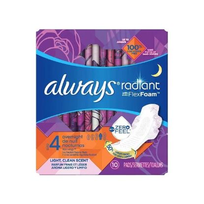 Picture of Always Ultra Thin Diamond Night 10'S