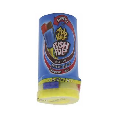 Picture of Bazooka Push Pop Triple Power 34gm