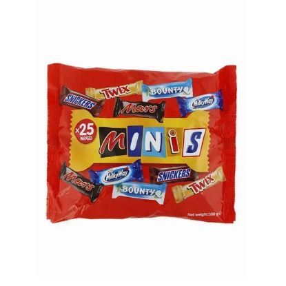 Picture of Best Of Mixed Minis Chocolate Bag 500gm