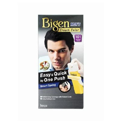 Picture of Bigen Men's Cream Color 101 Natural Black