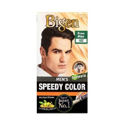 Picture of Bigen Men's Cream Color 102 Brown Black