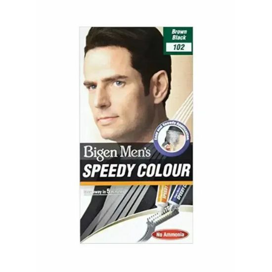 Picture of Bigen Men's Speedy Color Hair 102 Brown Black