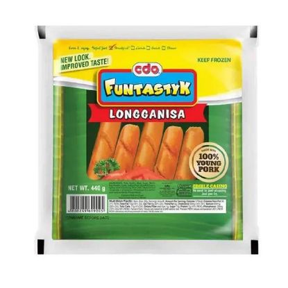 Picture of CDO Frozen Funtastyk Longganisa Pork 440gm