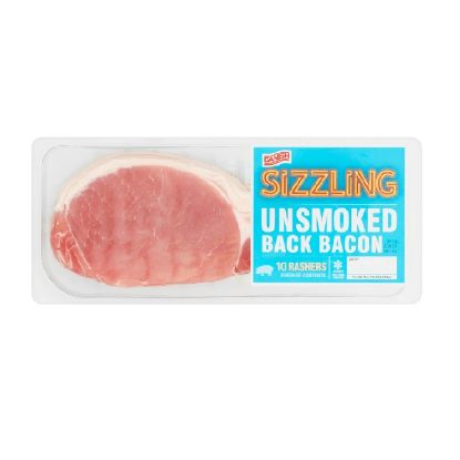 Picture of Danish Bacon Back Unsmoked Sizzling 360gm