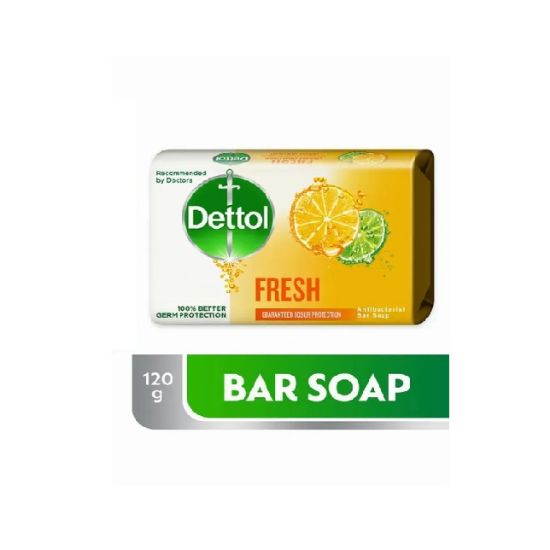 Picture of Dettol Anti-Bacterial Bar Soap Fresh Odour Protection 120gm