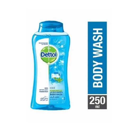 Picture of Dettol Anti-Bacterial Bodywash Cool Mint & Bergamot Odour Protection 250ml