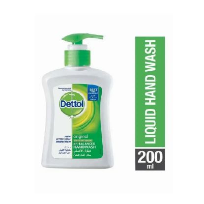 Picture of Dettol Anti-Bacterial Handwash Original Pine Fragrance Pump 200ml