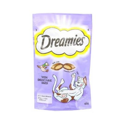 Picture of Dreamies Cat Food With Delectable Duck 60gm