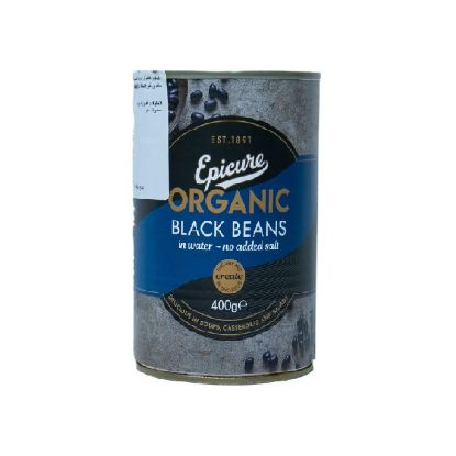 Picture of Epicure Organic Black Beans 400gm