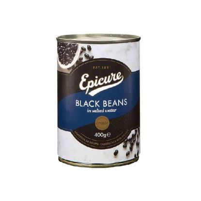 Picture of Epicure Black Beans In Salted Water 400gm
