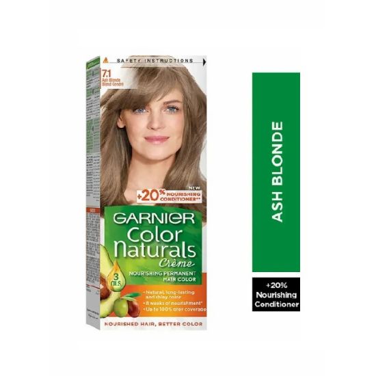 Picture of Garnier Hair Color Naturals Cream Ash Blonde 7.1