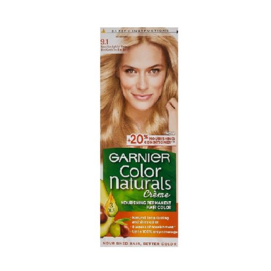 Picture of Garnier Naturals Hair Color Crème #9.1 Natural Extra-Light Ash Blonde 1pc