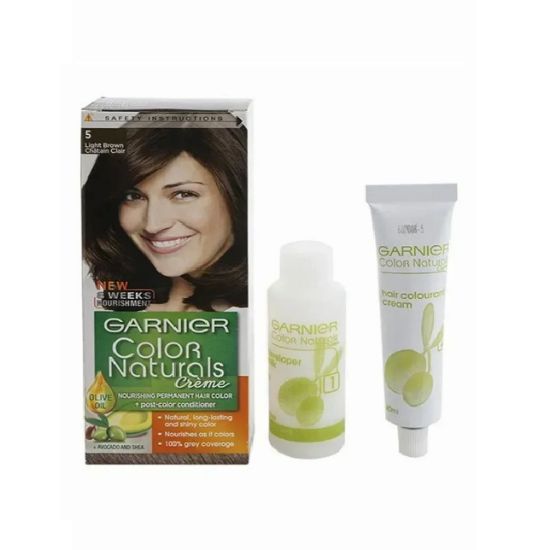 Picture of Garnier Naturals Hair Color Crème #5 Light Brown 1pc