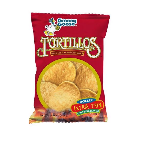 Picture of Granny Goose Tortillos Bbq 160gm