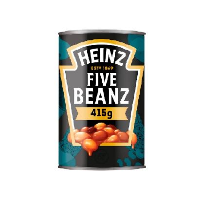 Picture of Heinz Five Beanz In Tomato Sauce 415gm