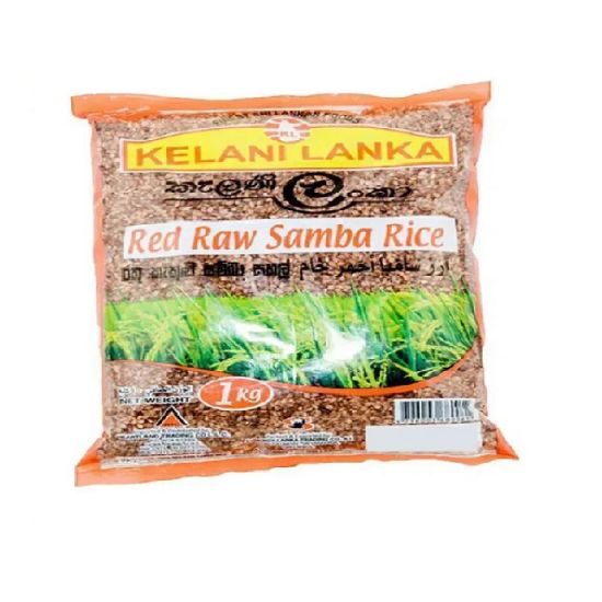 Picture of Kelani Lanka Red Raw Samba Rice 1kg