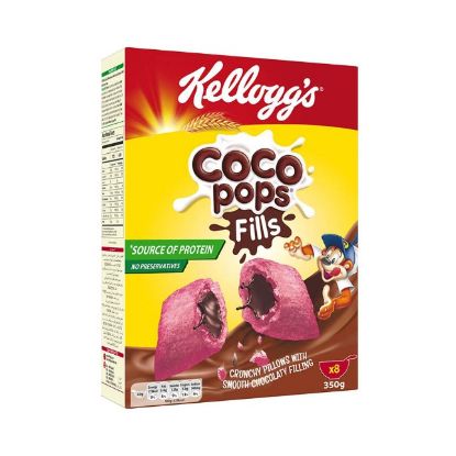 Picture of Kellogg's Cereal Corn Pops Fills Strawberry 350gm