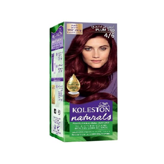 Picture of Wella Koleston Hair Creme Nourishing Conditioner 4/6 Plum Red 1pc