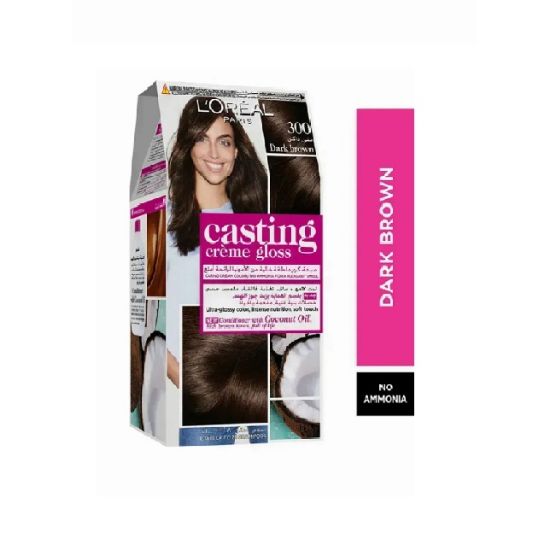 Picture of Loreal Casting Hair Collor Dark Brown No.300