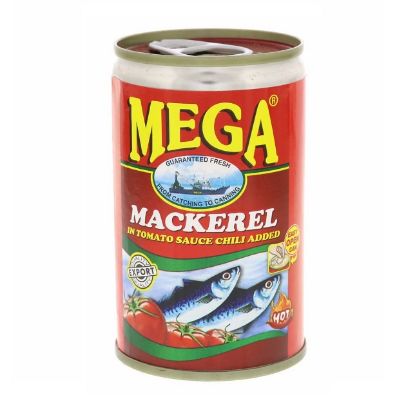 Picture of Mega Mackerel In Tomato Sauce Chili Added 155gm