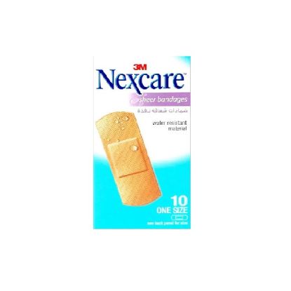 Picture of Nexcare Bandage Sheer 72x25Mm 10's
