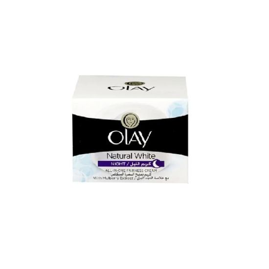 Picture of Olay Natural White Night Cream With Mulberry Extract 50gm
