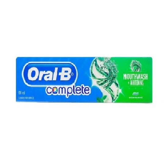 Picture of Oral-B Complete Toothpaste + Mouthwash Natural Fresh Mint & Thyme 100ml