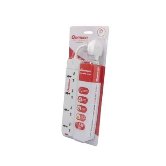 Picture of Oshtraco Extension 4 Way 1.5 Meters 1pc