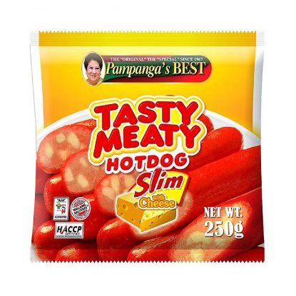 Picture of Pampanga's Best Frozen Tender Juicy Hotdog Cheese 250gm