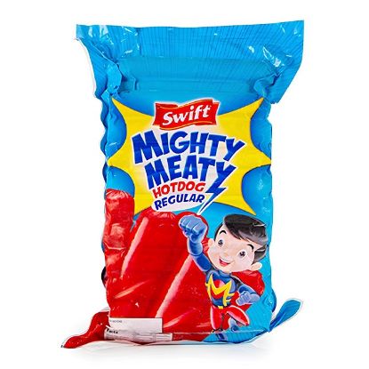 Picture of Swift Mighty Meaty Hotdog Regular 235gm