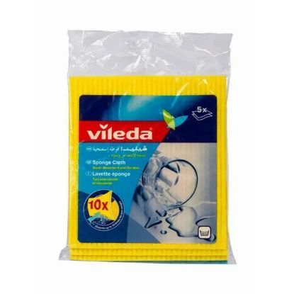 Picture of Vileda Aqua  Sponge Cloth 5pc