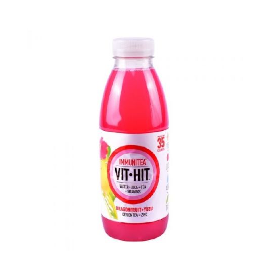 Picture of Vit Hit Drink Immunitea Dragonfruit Yuzu 500ml