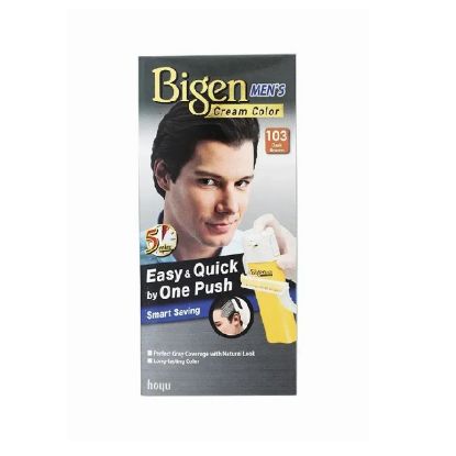 Picture of Bigen Men's Cream Color 103 Dark Brown