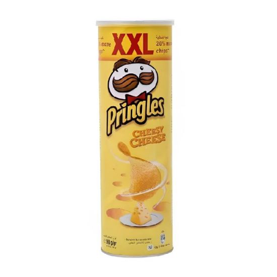Picture of Pringles Cheesy Cheese Chips 200gm