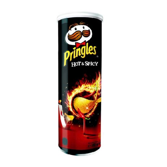 Picture of Pringles Chips Hot & Spicy 165gm