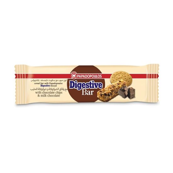 Picture of Papadopoulos Bar Orange & Chocolate 28gm