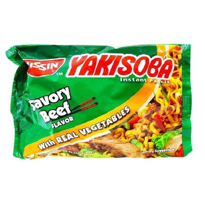 Picture of Nissin Yakisoba Savory Beef 59gm