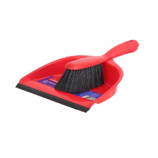 Picture of Vileda Dust Pan & Brush Set 1pc