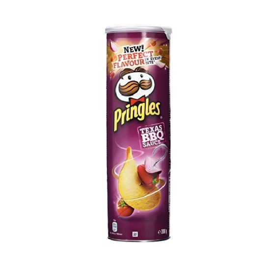 Picture of Pringles Texas Barbeque Sauce Chips 200gm