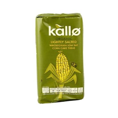 Picture of Kallo Organic Corn Cake Lightly Salted Low Fat 130gm