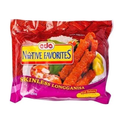 Picture of CDO Frozen Longanisa Skinless Native Pork 400gm