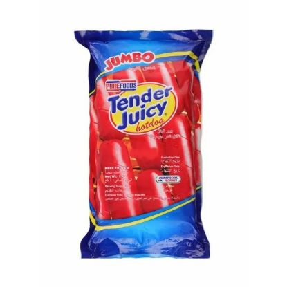 Picture of Purefood Frozen Jumbo Pork Hotdog 1kg