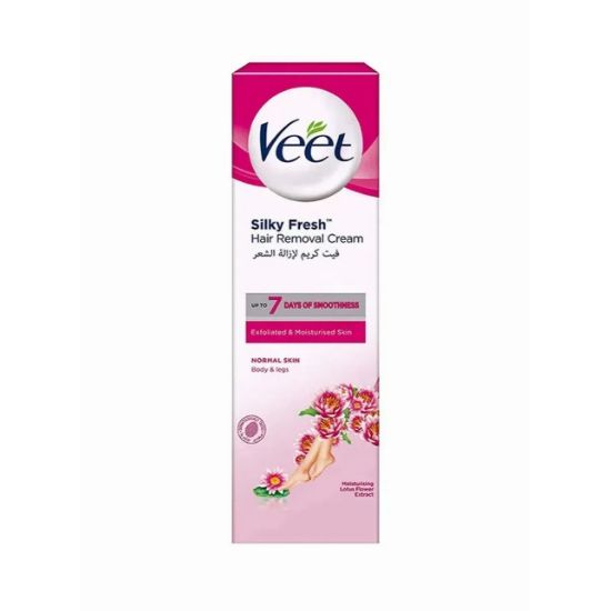 Picture of Veet Silky Fresh Hair Removal Cream Normal Skin 100gm