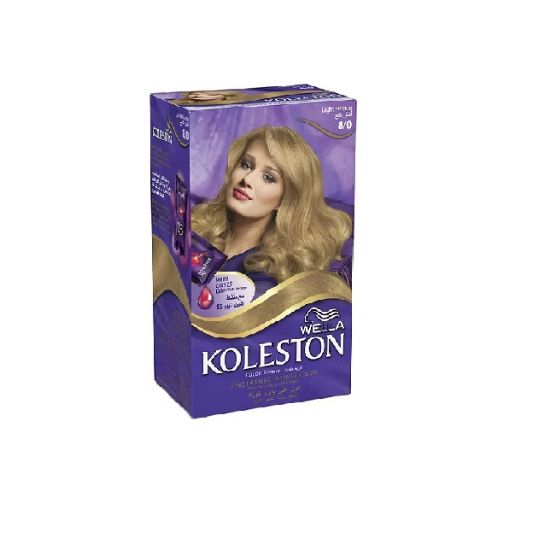 Picture of Koleston Hair Color Cream Light Blonde 8/ 50ml