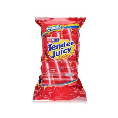 Picture of PureFood Tender Juicy Hotdog Pork Cocktail 500Gm